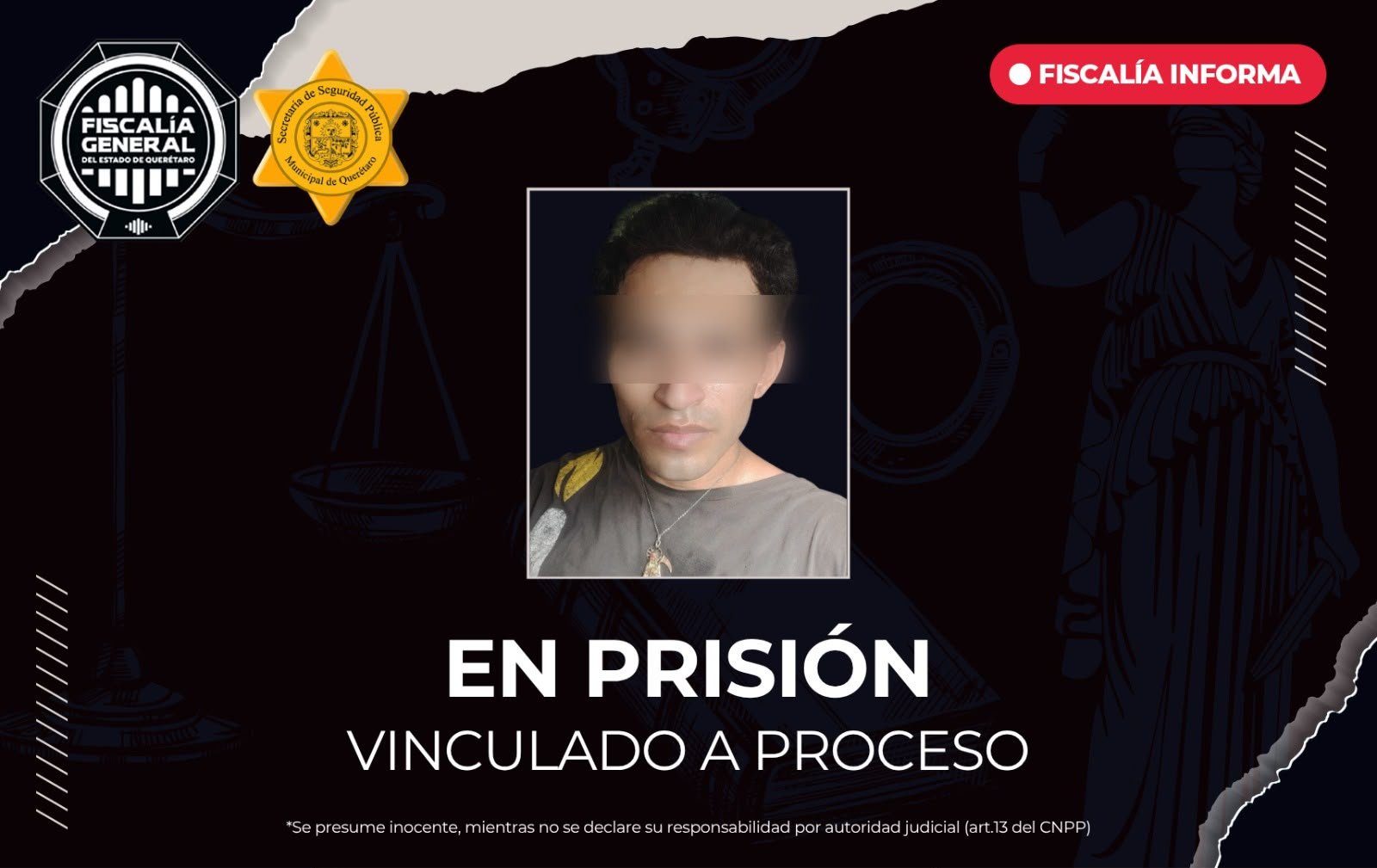 En prisión por robo de motocicleta en Lomas de Casa Blanca