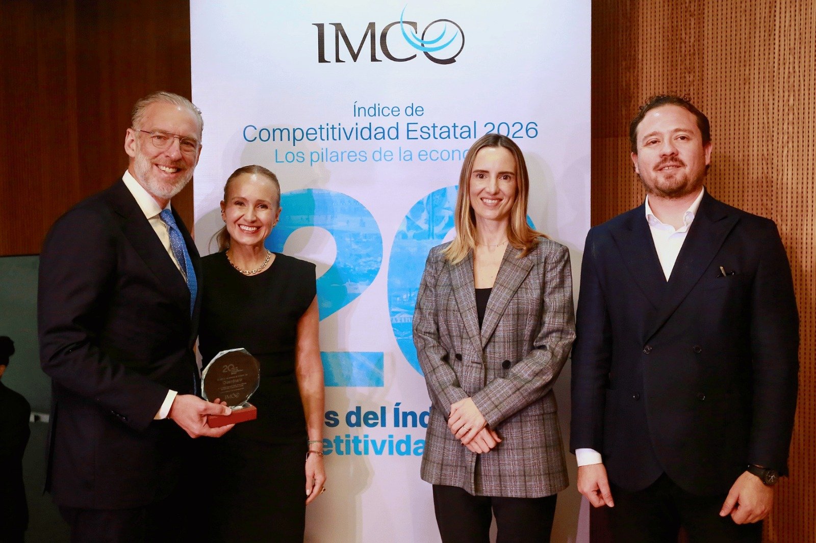 Querétaro ocupa segundo lugar nacional en competitividad: IMCO