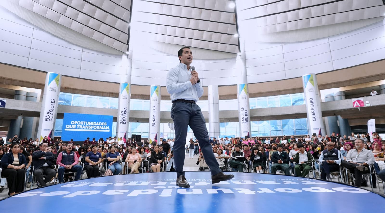 Luchando por nuestros sueños es como vamos a lograr que Querétaro siga siendo el mejor lugar para vivir: Felifer Macías