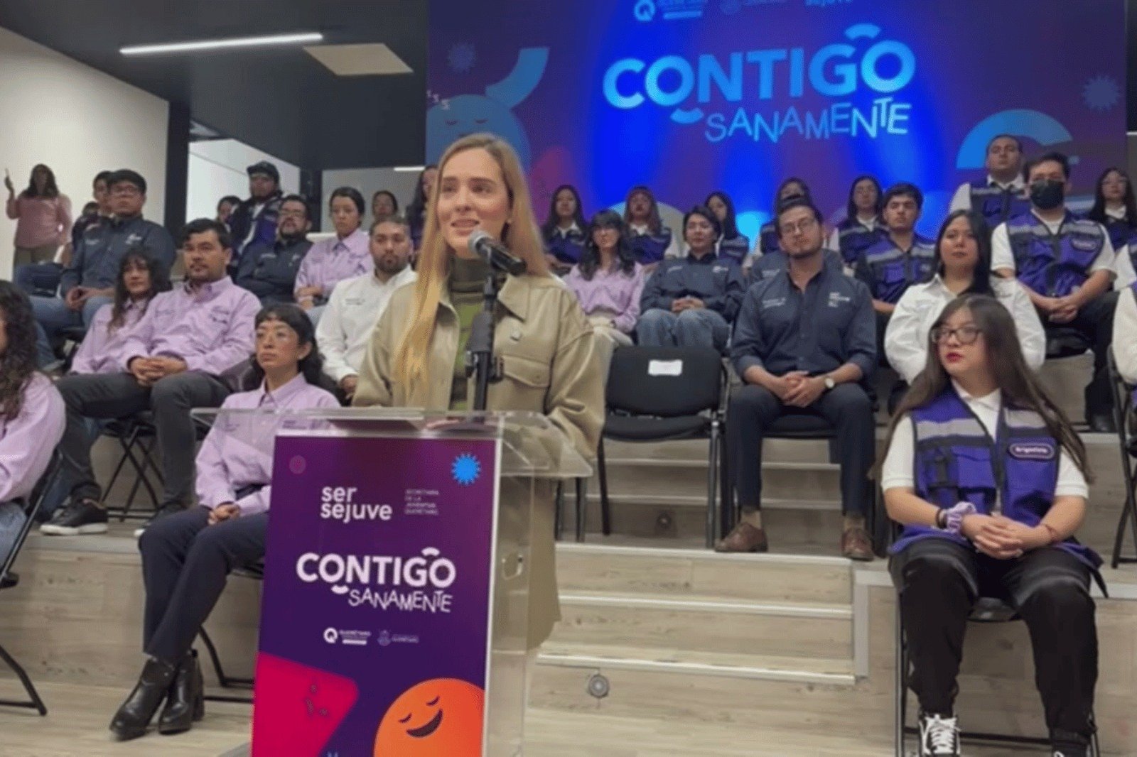SEJUVE plantea apoyo psicológico para Secundaria Esperanza Cabrera con aval de USEBEQ