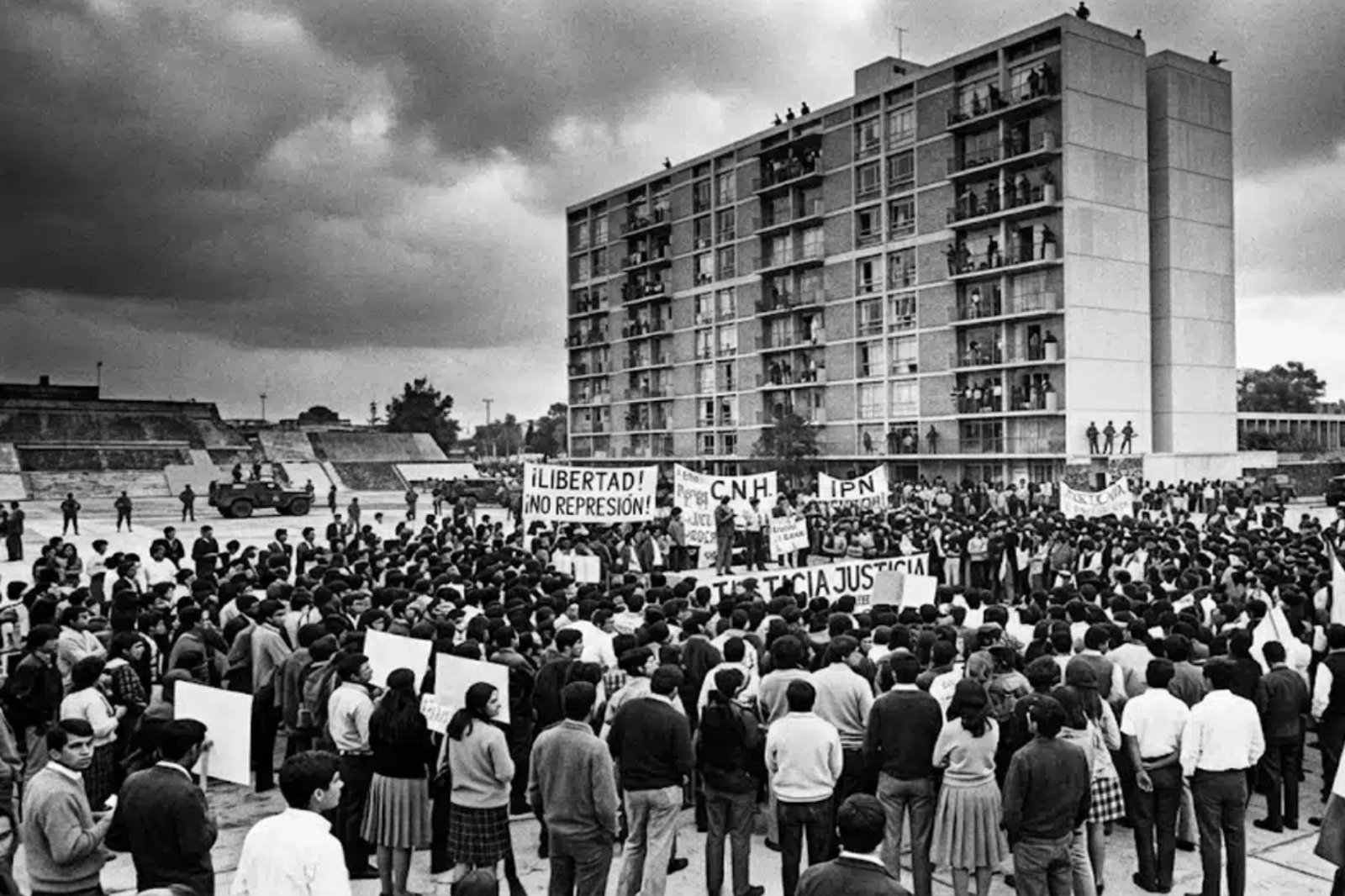 Claudia Sheinbaum recuerda Tlatelolco y pide que no se repita la represión estatal