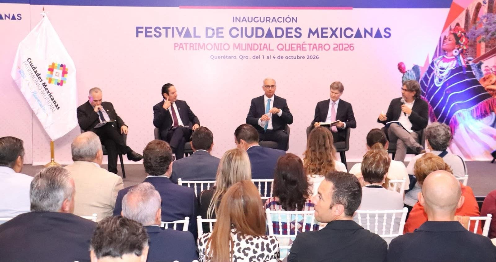 Municipio de Querétaro sede del Festival de Ciudades Mexicanas Patrimonio Mundial Querétaro 2026