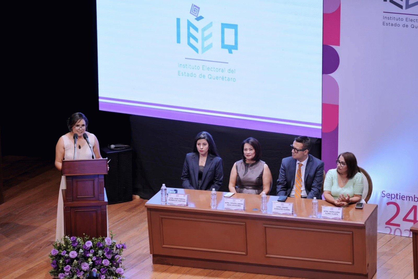 Grisel Muñiz informa que el IEEQ acumula casi 56 procedimientos en trámite