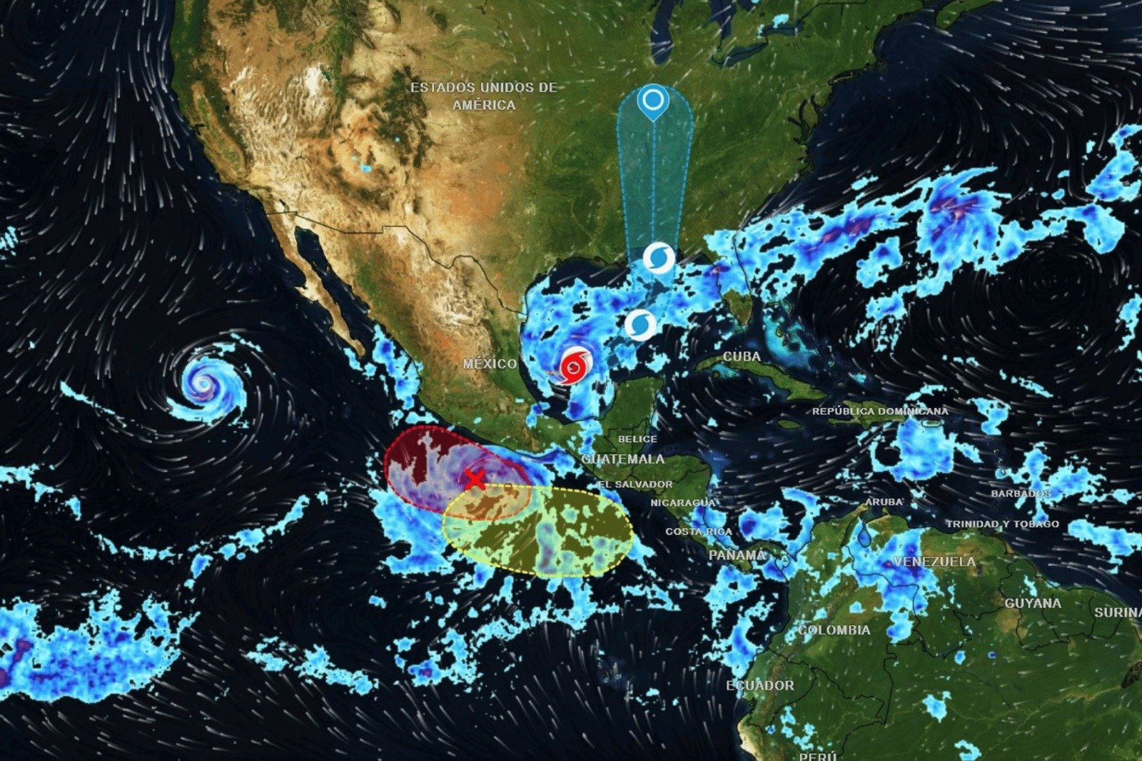 Tormenta tropical “Isaías” se forma en el Golfo de México; prevén lluvias intensas
