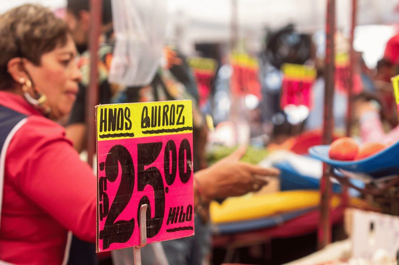 Inflación en México aumenta a 3.45% anual durante septiembre: Inegi