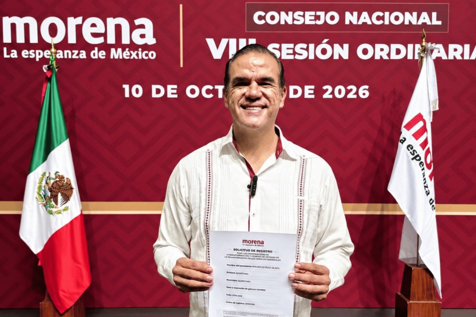 Morena registra siete aspirantes para la coordinación del Municipio de Querétaro