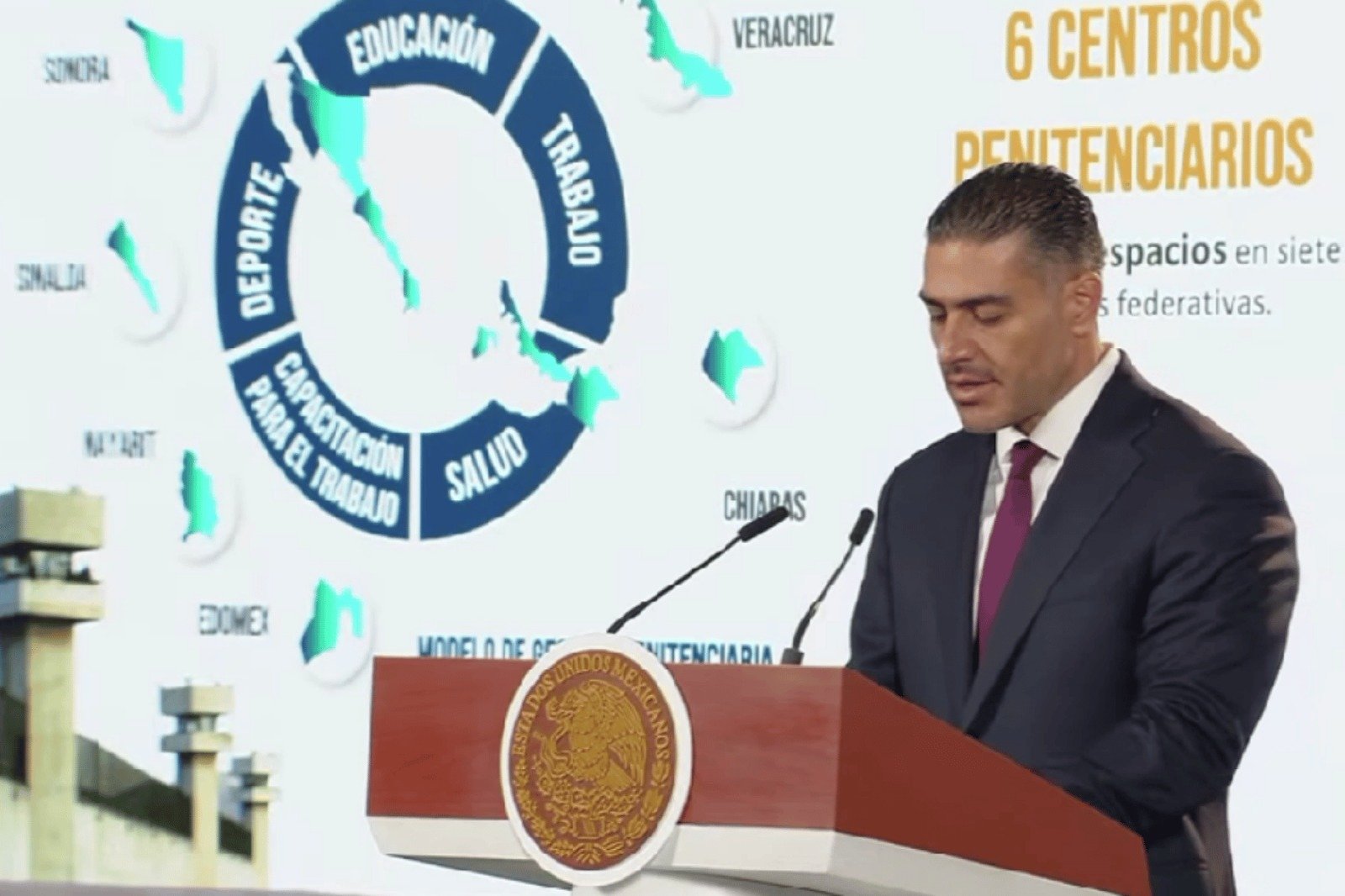 Omar García Harfuch anuncia nuevos penales en seis estados con capacidad para 18 mil 480 internos