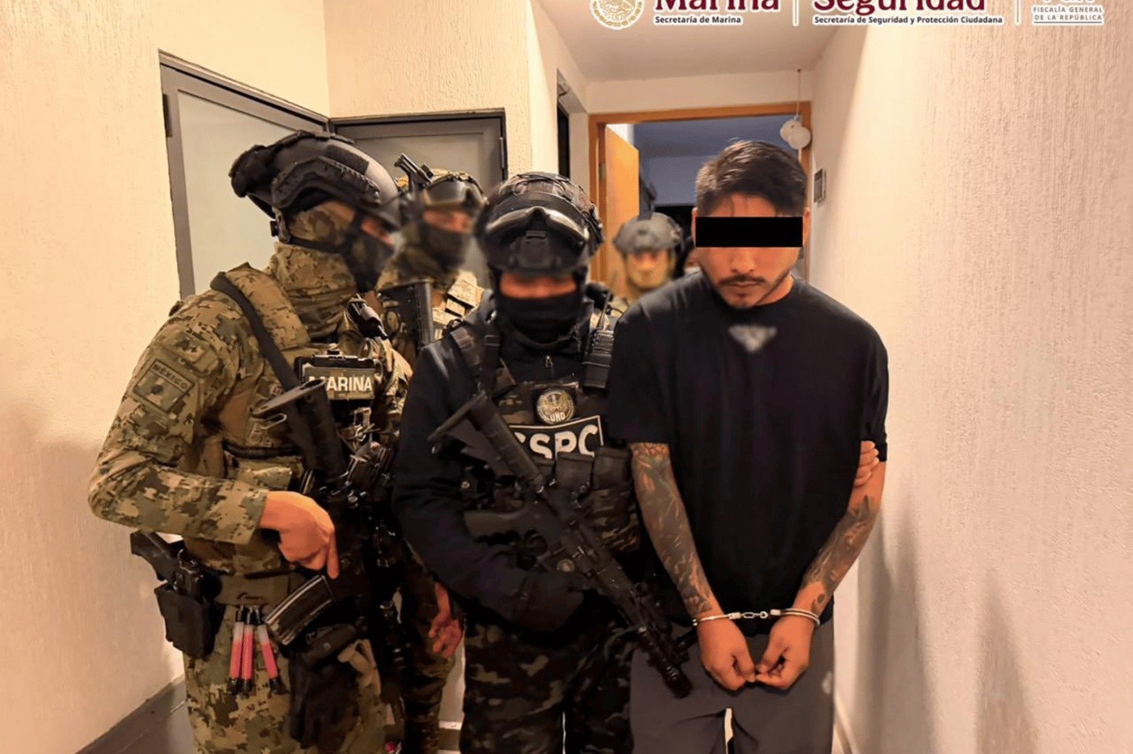 Autoridades federales detienen a “El Cromo”, señalado como líder ligado al CJNG