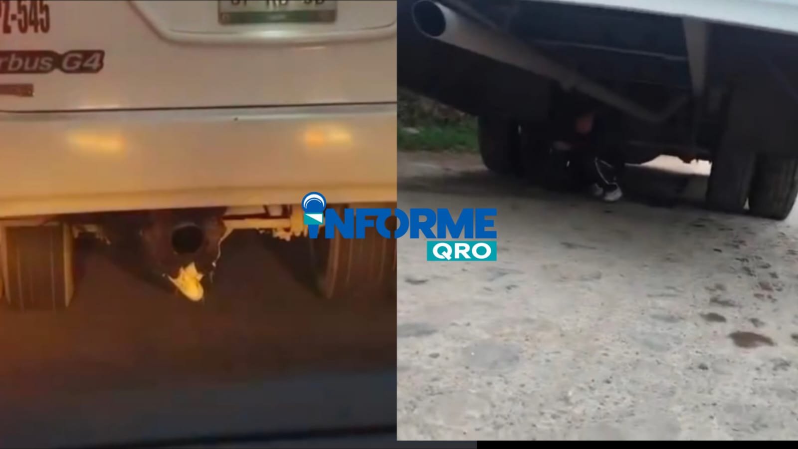 MENOR SE SUBIÓ DEBAJO DE UN CAMIÓN DE CADEREYTA A SJR