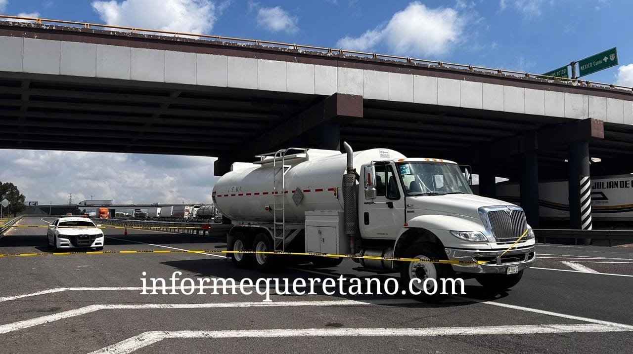 MUERE OPERADOR DE PIPA EN LA CARRETERA 57