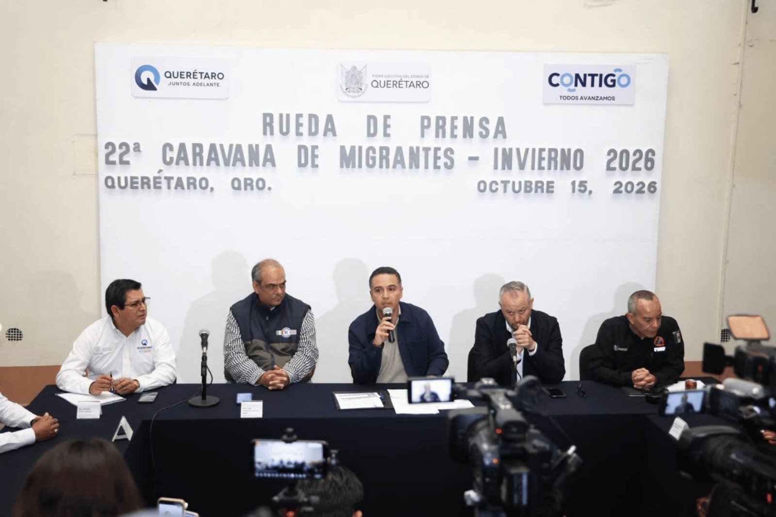 Gobierno de Querétaro prevé acompañamiento para caravana migrante de hasta 5 mil familias