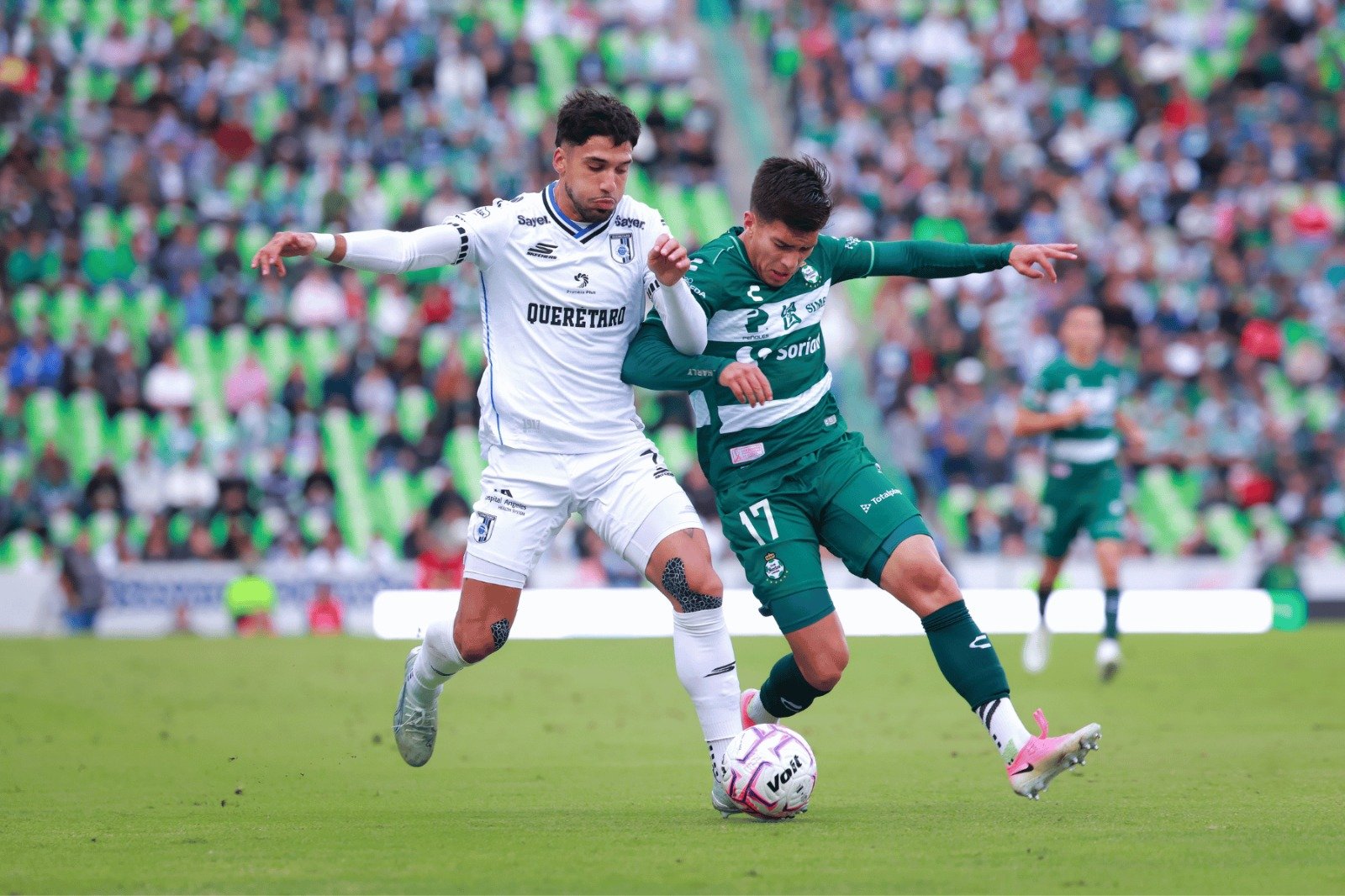 Gallos Blancos pierde ante Santos Laguna y enfrentará a San Luis en la Jornada 13