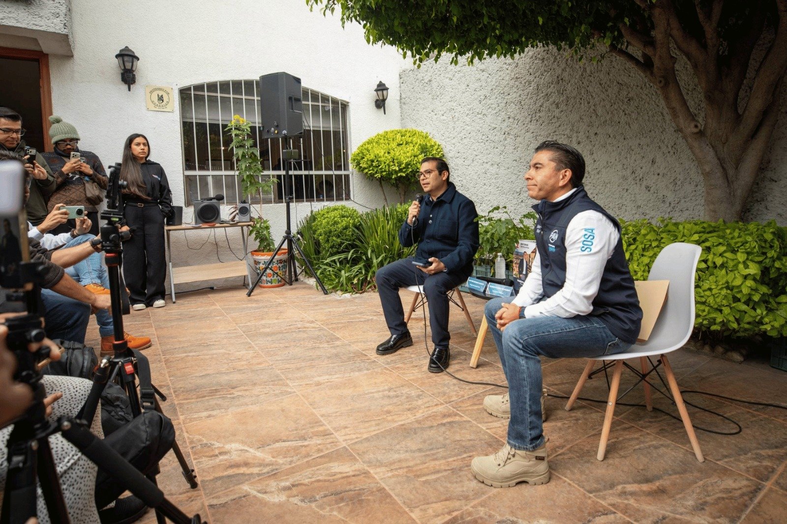 Roberto Sosa plantea reelección y deja al PAN la decisión sobre su candidatura