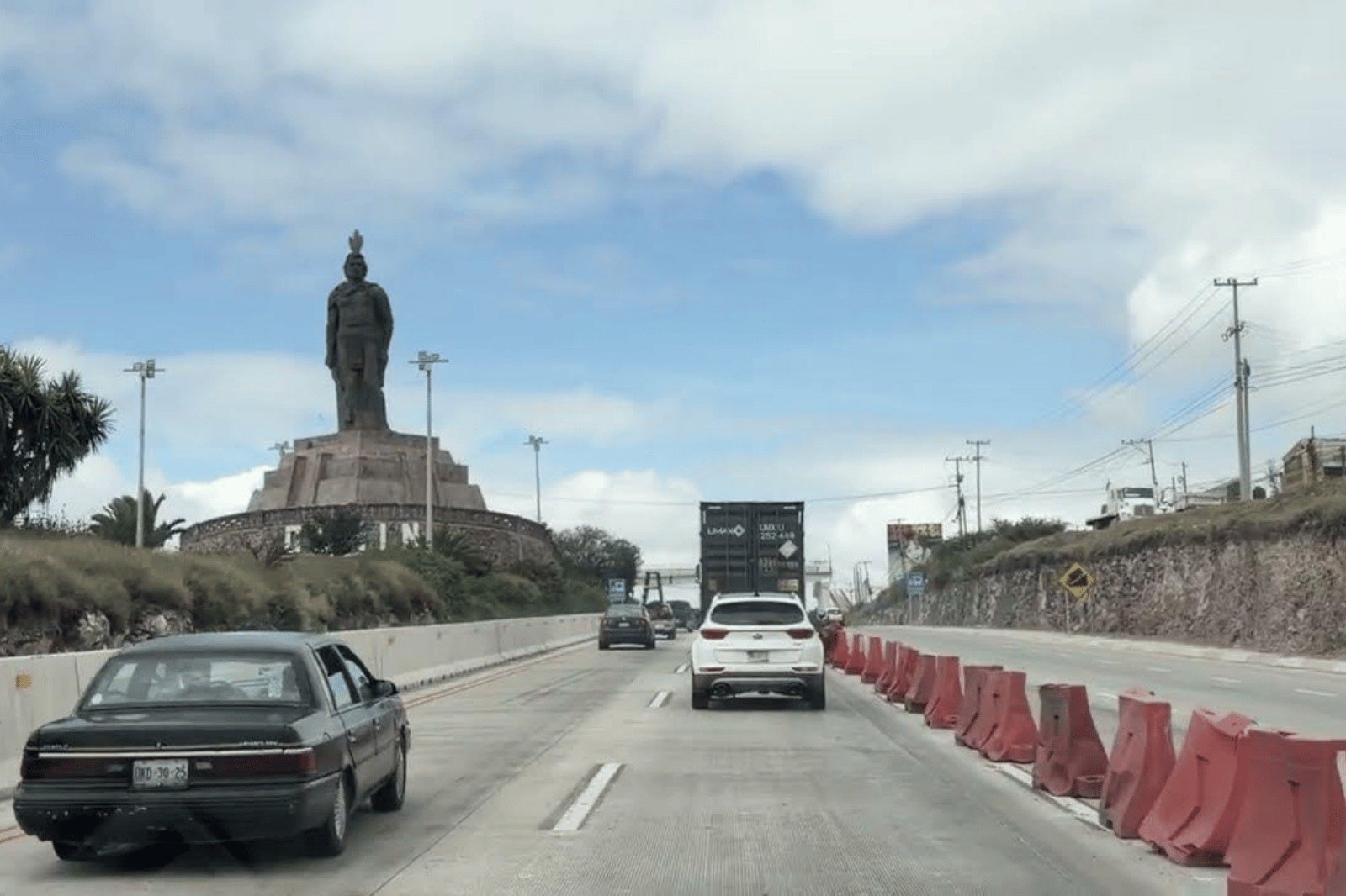 Autoridades prevén concluir en dos semanas las obras de la Carretera 57 tras su reapertura parcial