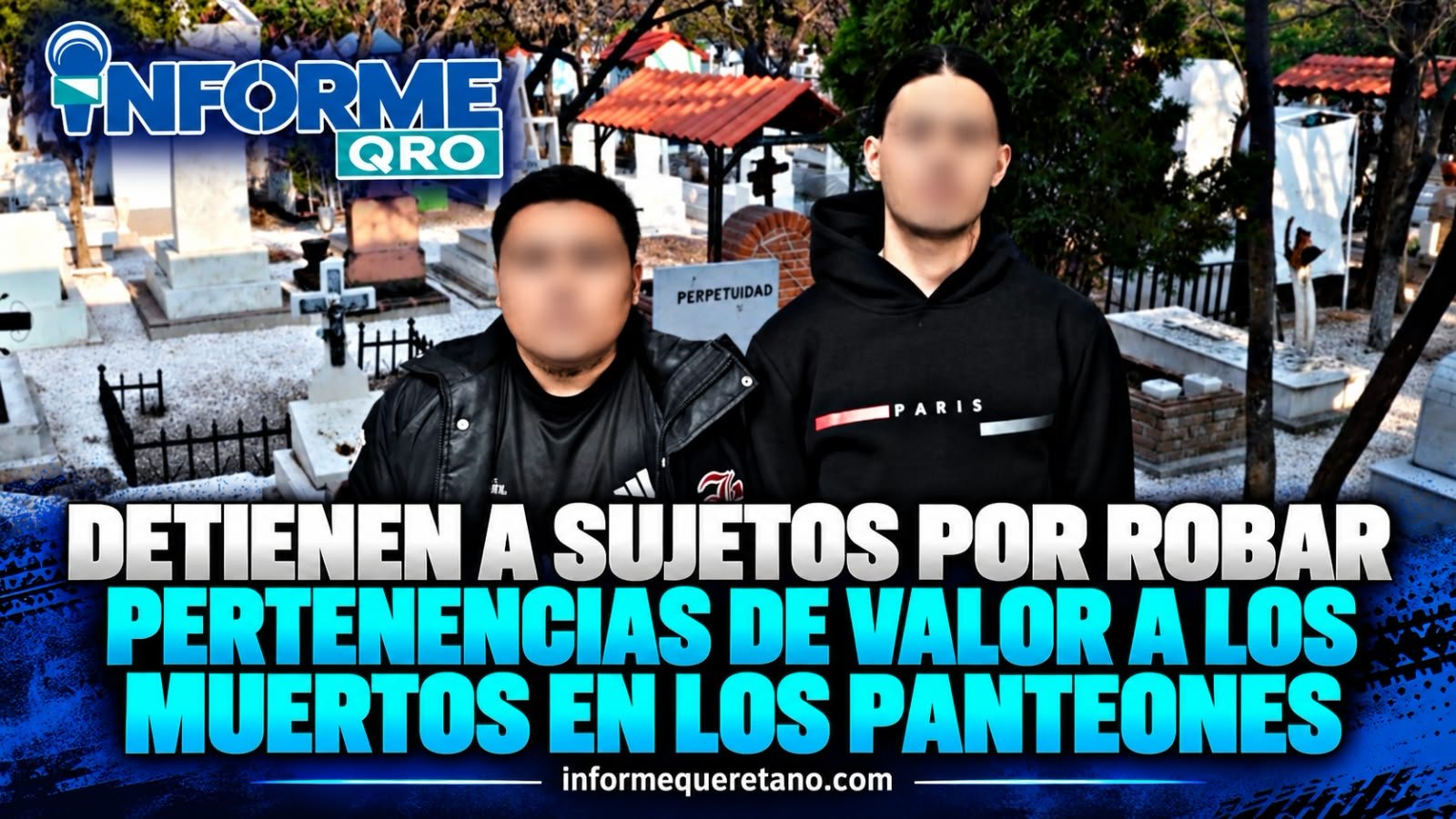 NI LOS MUERTOS SE SALVARON DE LA DELINCUENCIA